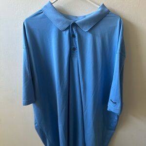 Reebok Men's Sky Blue Polo Shirt